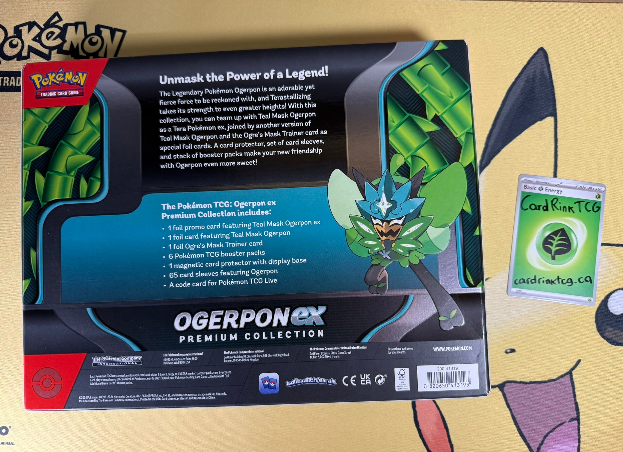 Pokémon TCG: Ogerpon ex Premium Collection