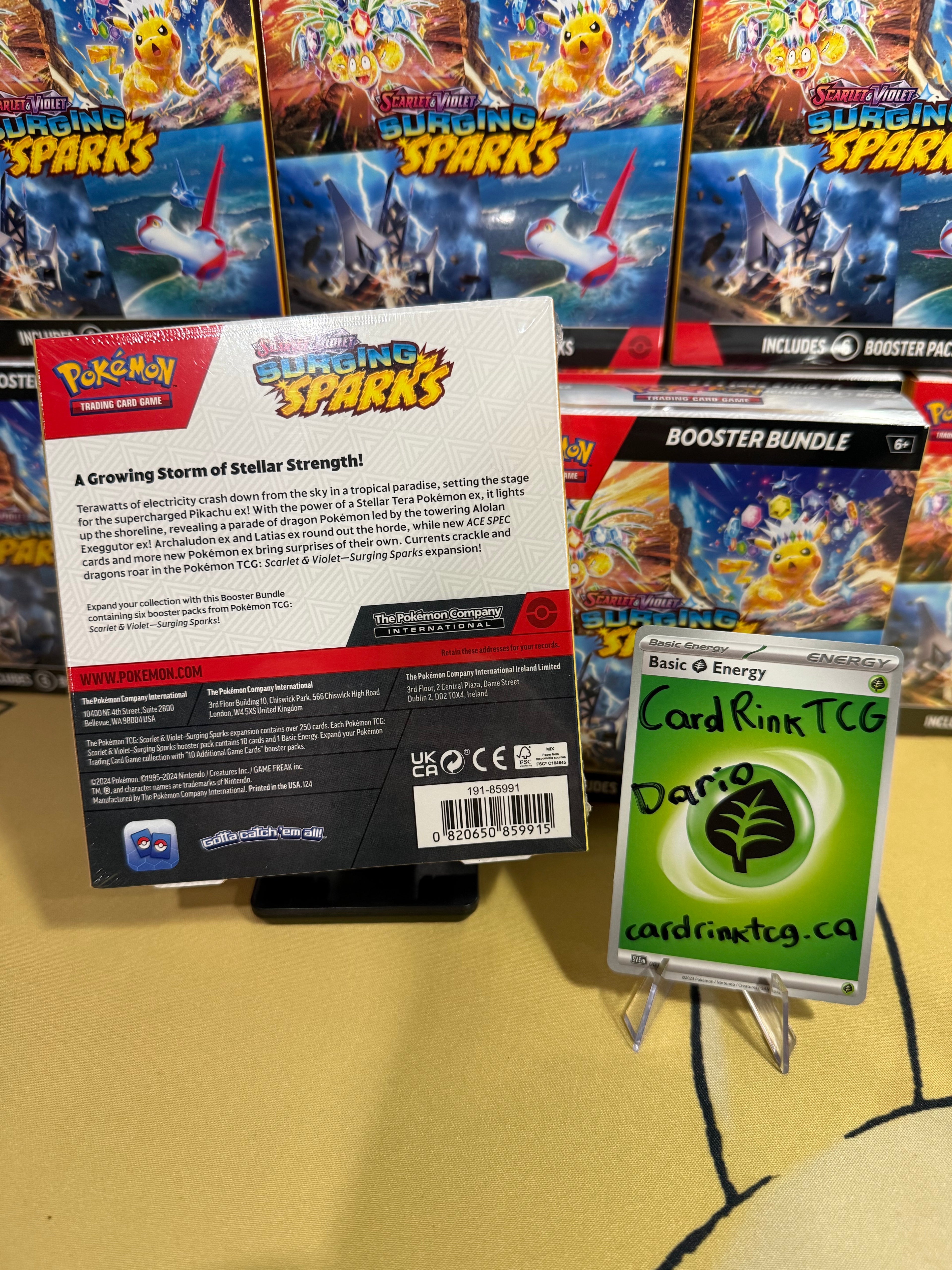 Pokémon TCG: Scarlet & Violet - Surging Sparks Booster Bundle