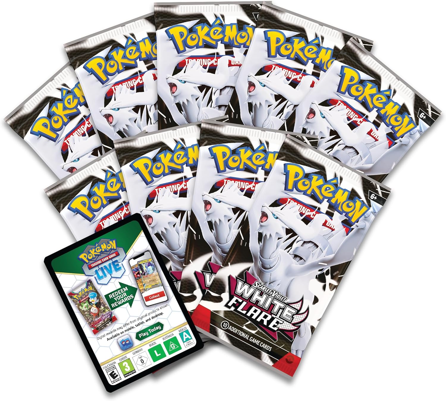 White Flare Elite Trainer Box