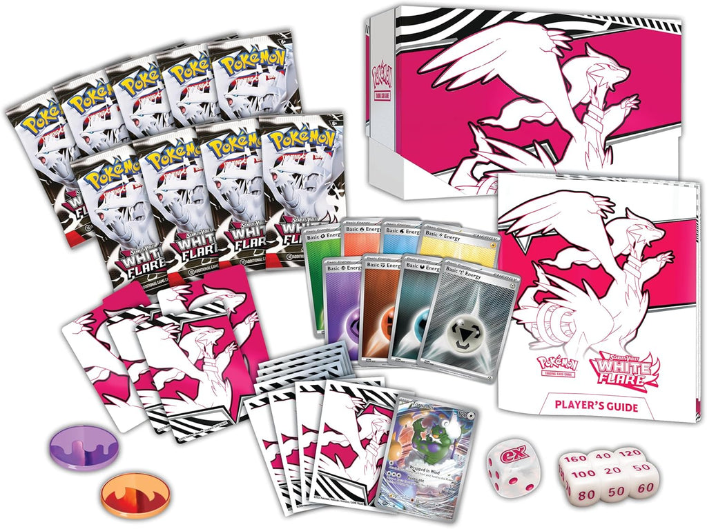 White Flare Elite Trainer Box