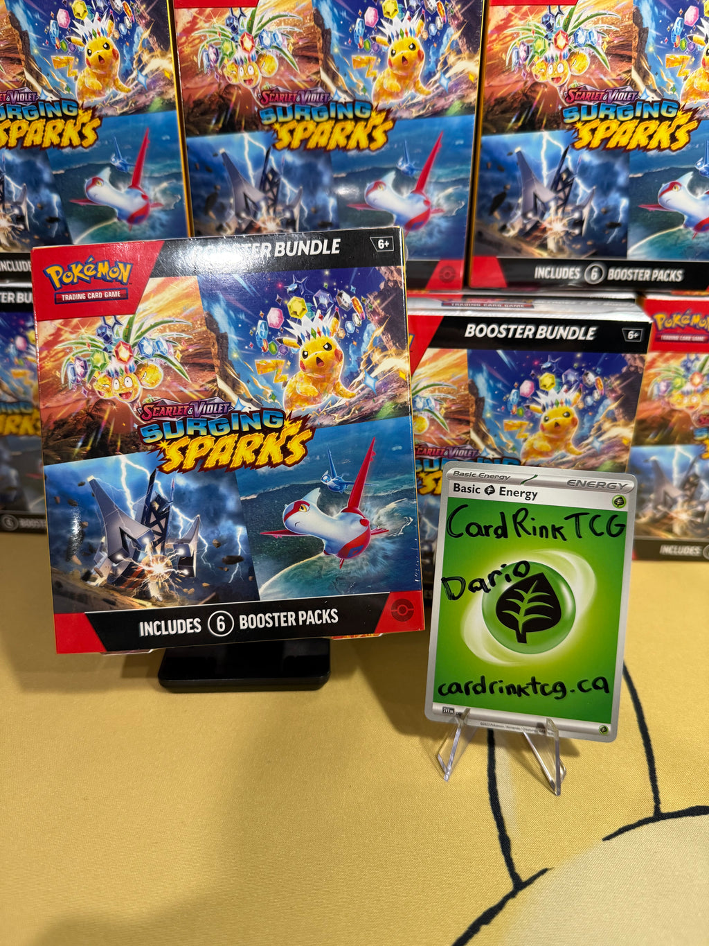 Pokémon TCG: Scarlet & Violet - Surging Sparks Booster Bundle