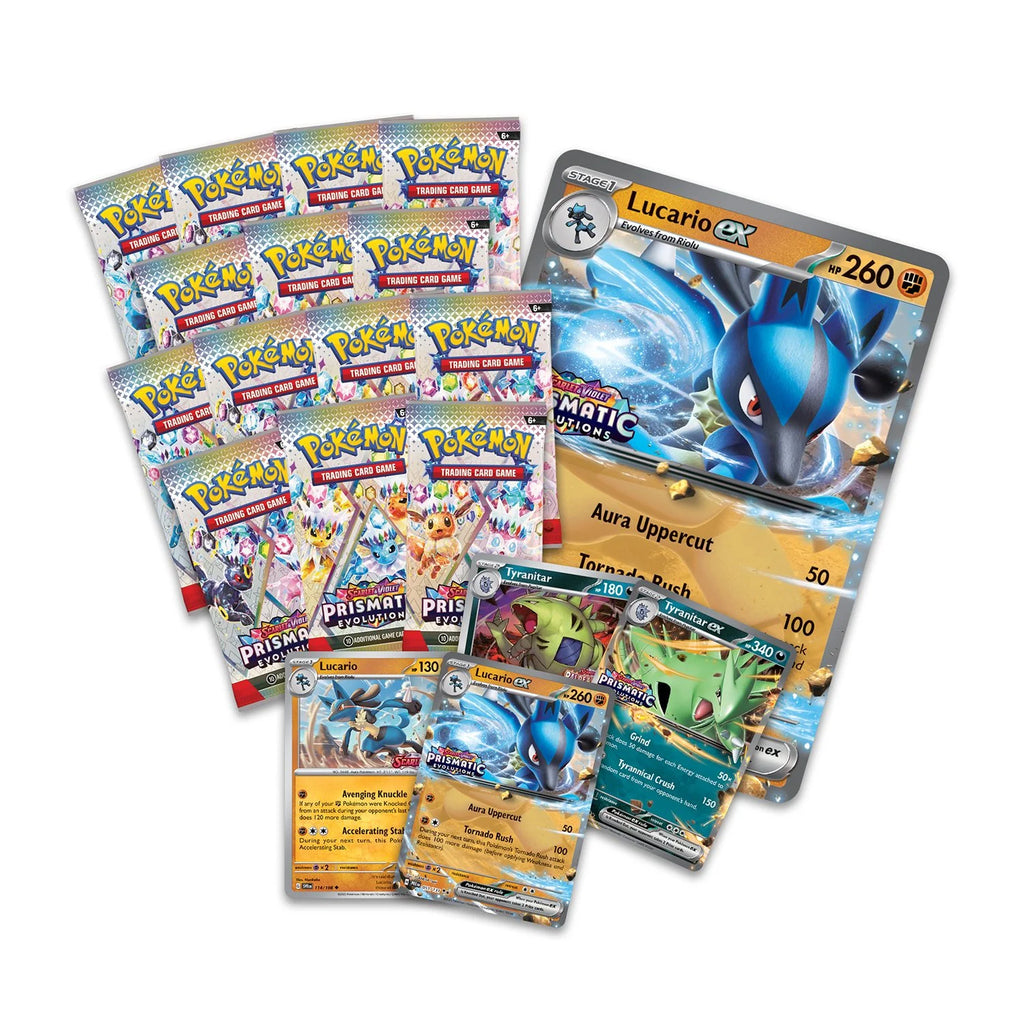 Lucario ex & Tyranitar ex Premium Collection Box