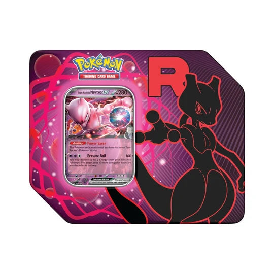 Pokémon TCG: Team Rocket Tin [Mewtwo ex]