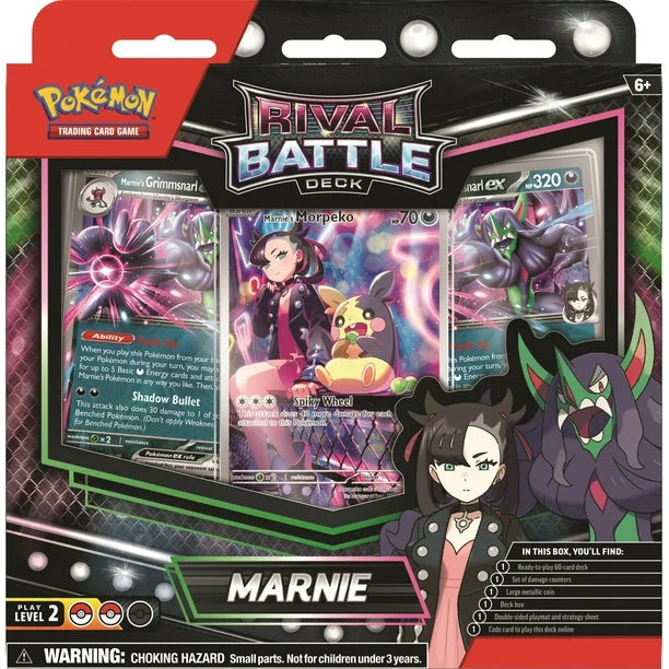 Pokémon TCG: Rival Battle Deck—Marnie or Steven