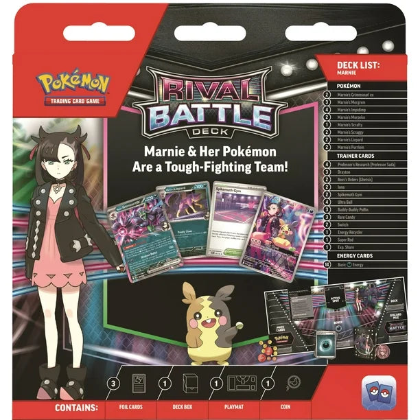 Pokémon TCG: Rival Battle Deck—Marnie or Steven