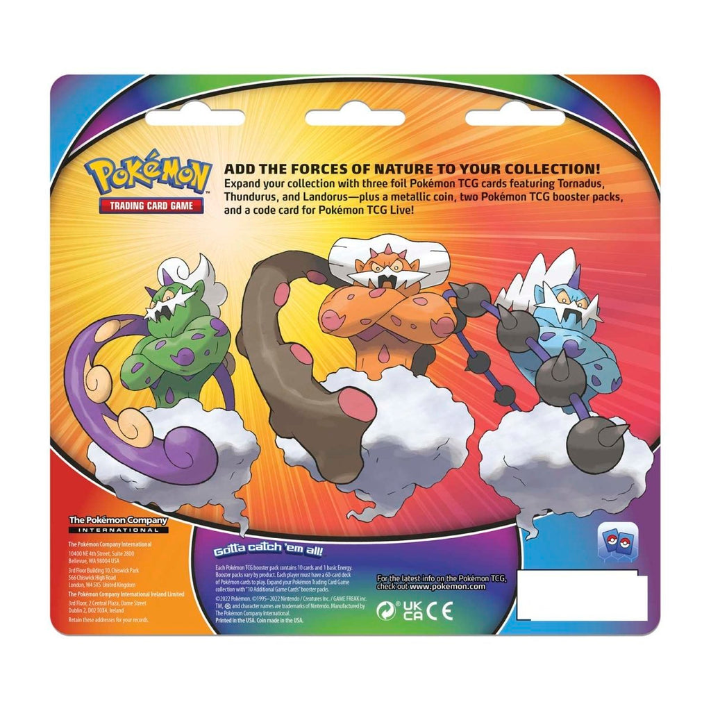 Pokémon TCG: Tornadus, Thundurus & Landorus Cards with 2 Booster Packs & Coin